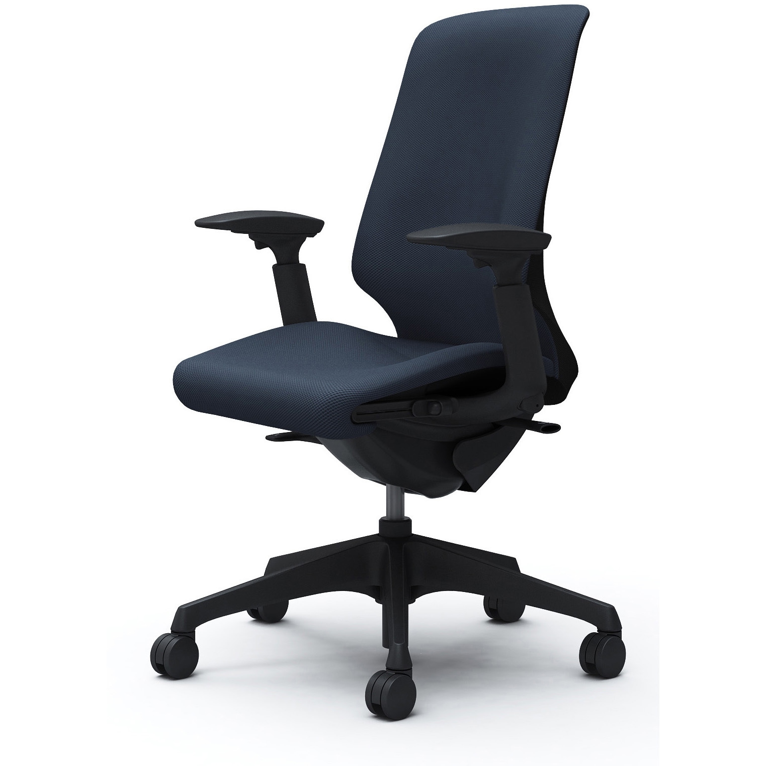 CT4AAA FRU4 スフィア，可動肘，ハイ，ノーマルナイロンC，座調節有 オカムラ(岡村製作所) リネット ブラック   CT4AAA FRU4