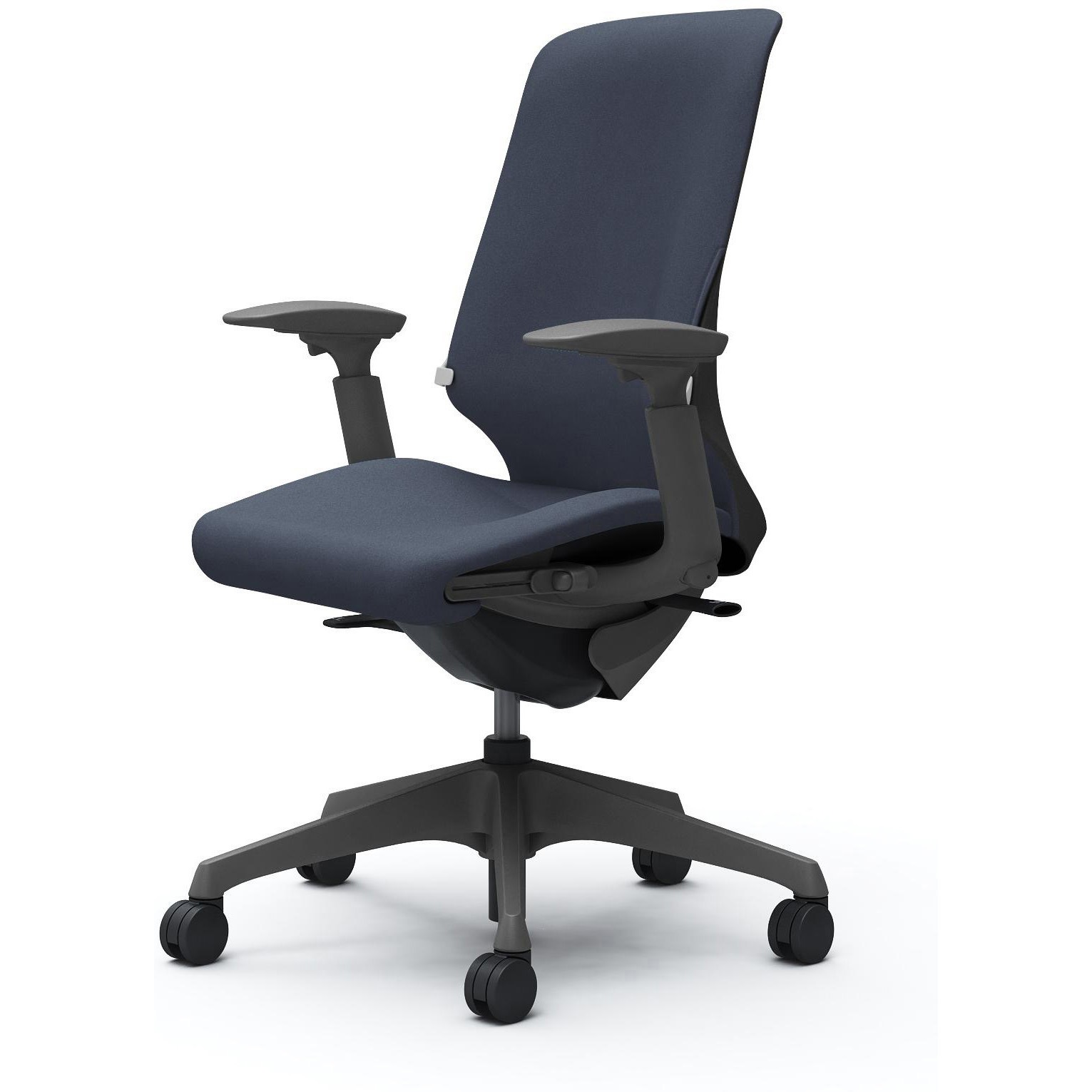 CT4AAF FXW4 スフィア，可動肘，ハイ，ノーマルナイロンC，座調節有，ランバー有 オカムラ(岡村製作所) インターロック ダークグレー   CT4AAF FXW4