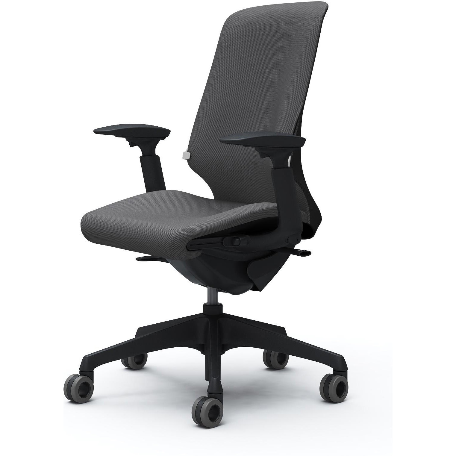 CT4AFB FRU2 スフィア，可動肘，ハイ，ホローウレタンC，座調節有，ランバー有 オカムラ(岡村製作所) リネット ブラック   CT4AFB FRU2