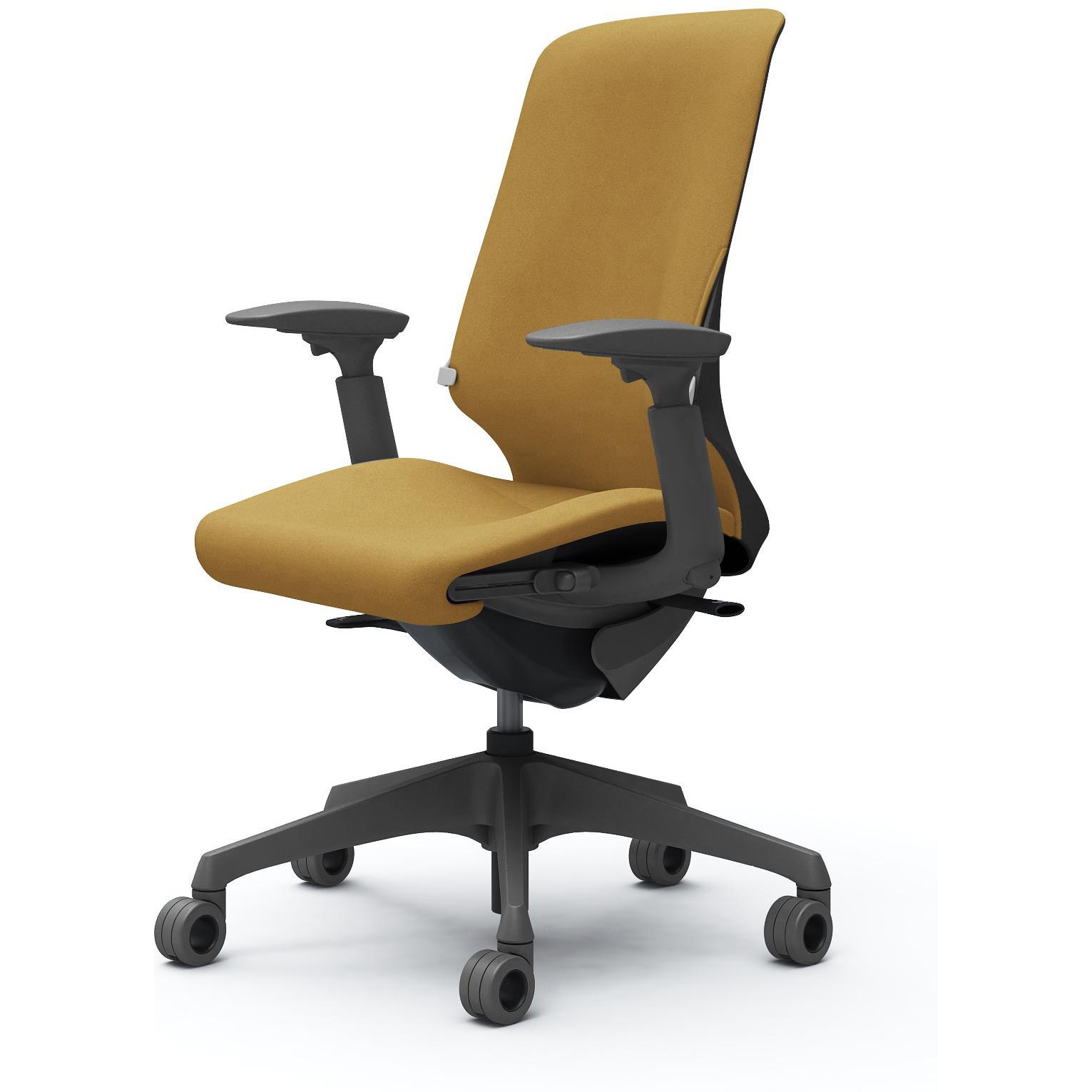 CT4AFF FXW7 スフィア，可動肘，ハイ，ホローウレタンC，座調節有，ランバー有 オカムラ(岡村製作所) インターロック ダークグレー   CT4AFF FXW7