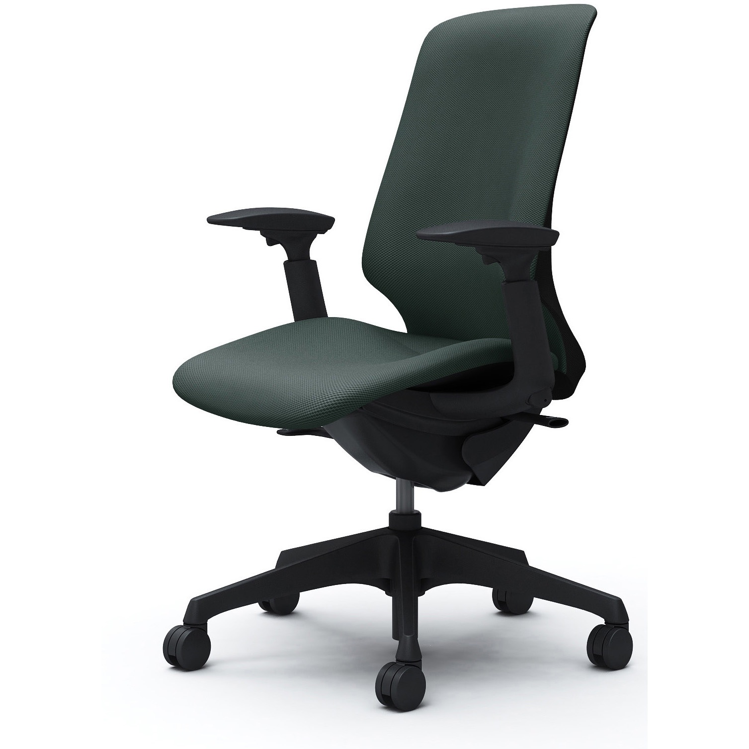 CT4CAA FRU5 スフィア，可動肘，ハイ，ノーマルナイロンC，座調節無 オカムラ(岡村製作所) リネット ブラック   CT4CAA FRU5