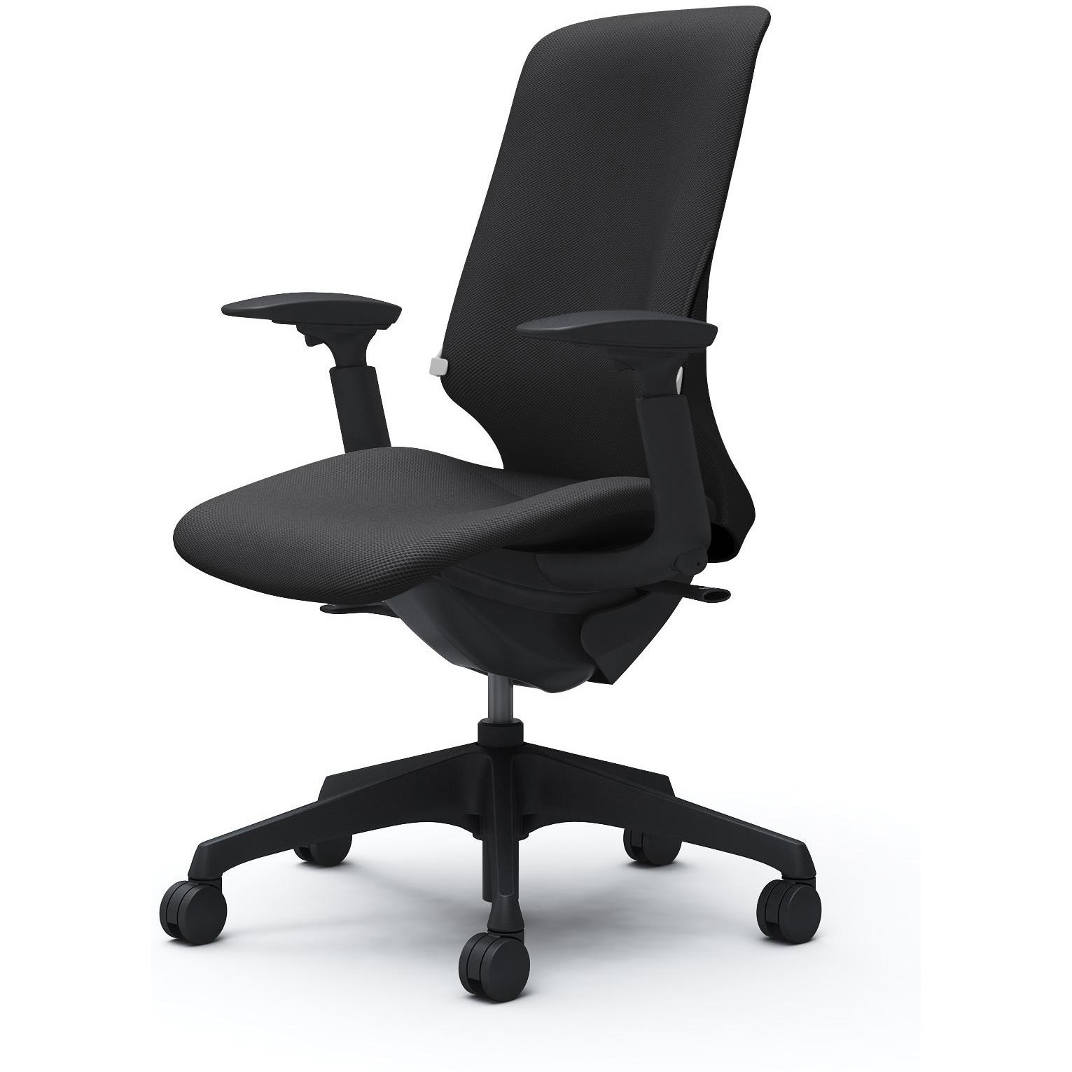 CT4CAB FRU1 スフィア，可動肘，ハイ，ノーマルナイロンC，座調節無，ランバー有 オカムラ(岡村製作所) リネット ブラック   CT4CAB FRU1