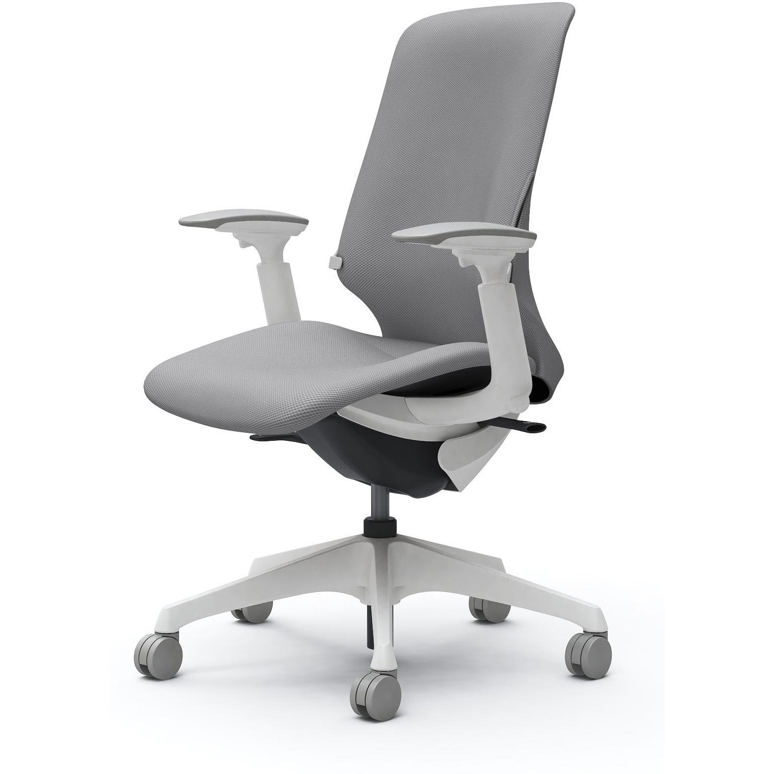 CT4CAD FRU3 スフィア，可動肘，ハイ，ノーマルナイロンC，座調節無，ランバー有 オカムラ(岡村製作所) リネット ホワイト   CT4CAD FRU3