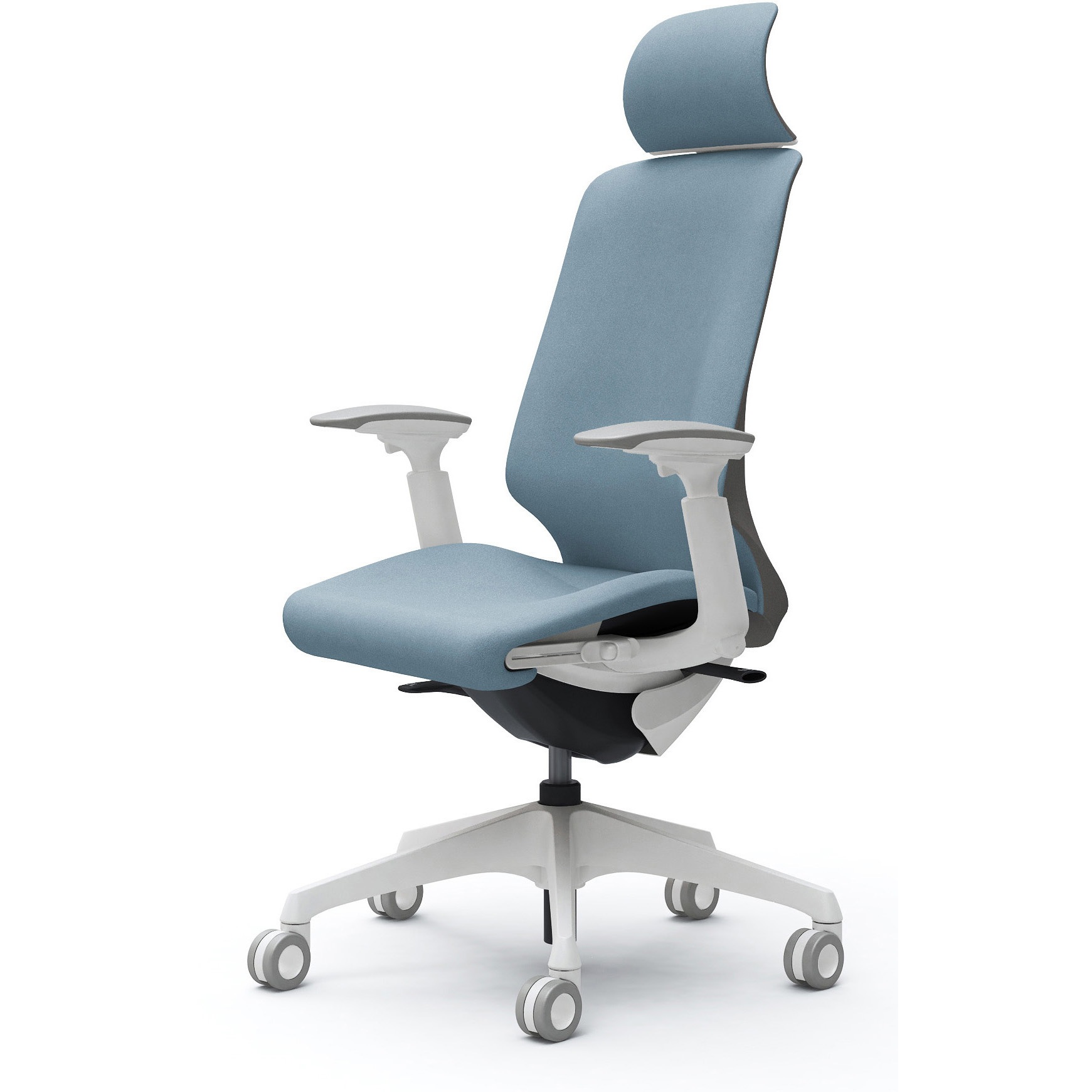 CT4EFC FXW9 スフィア，可動肘，EXハイ，ホローウレタンC，座調節有 オカムラ(岡村製作所) インターロック ホワイト   CT4EFC FXW9