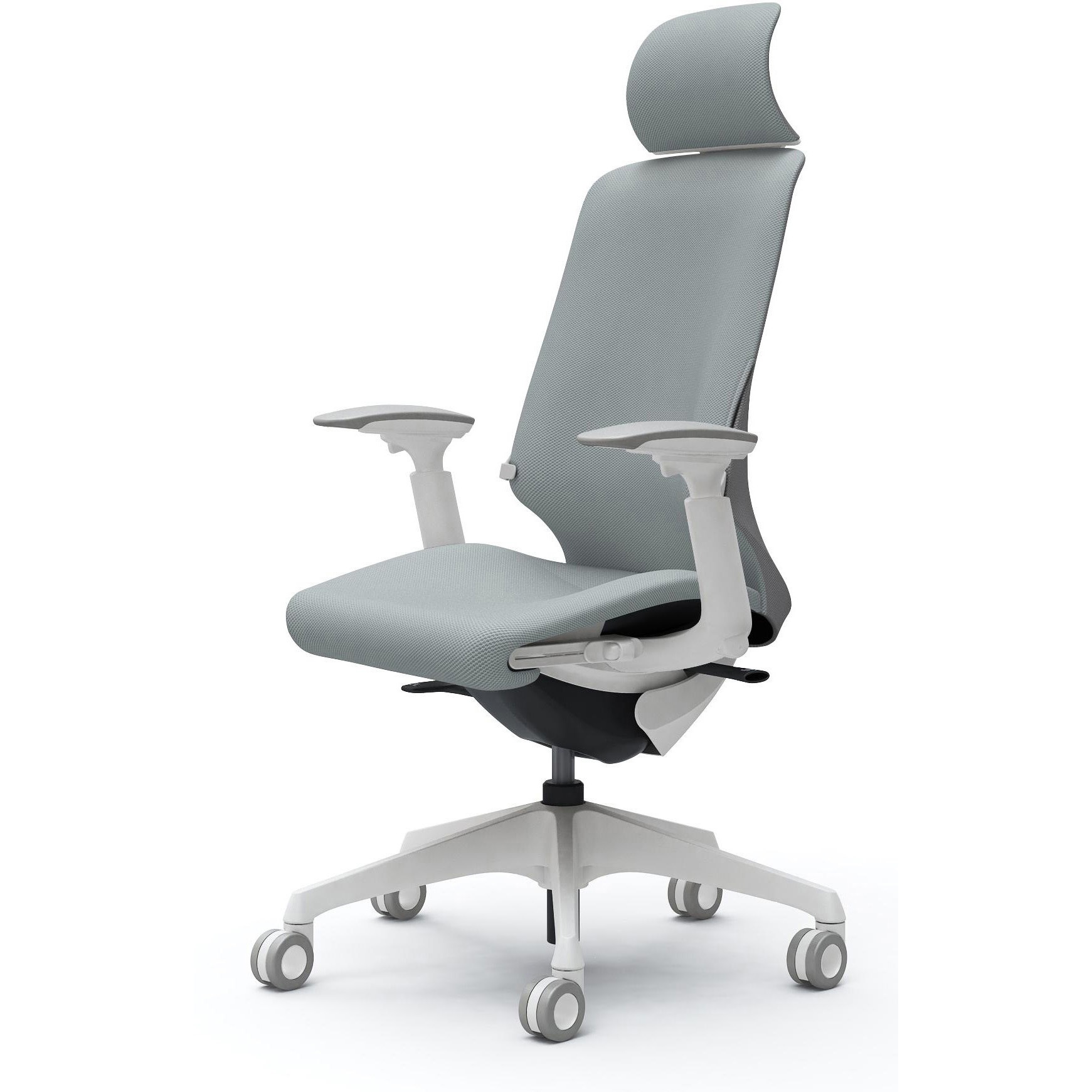 CT4EFD FRU6 スフィア，可動肘，EXハイ，ホローウレタンC，座調節有，ランバー有 オカムラ(岡村製作所) リネット ホワイト   CT4EFD FRU6 76,890円