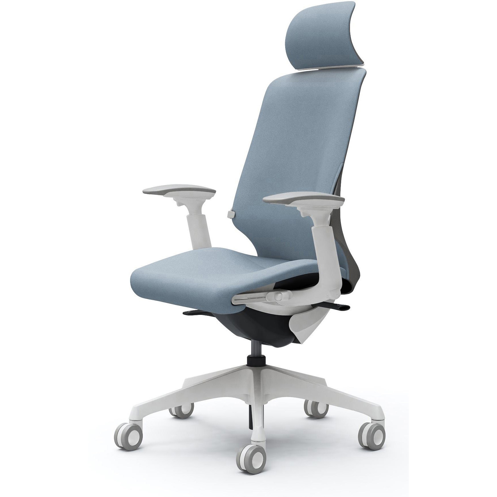 CT4EFD FXW9 スフィア，可動肘，EXハイ，ホローウレタンC，座調節有，ランバー有 オカムラ(岡村製作所) インターロック ホワイト   CT4EFD FXW9