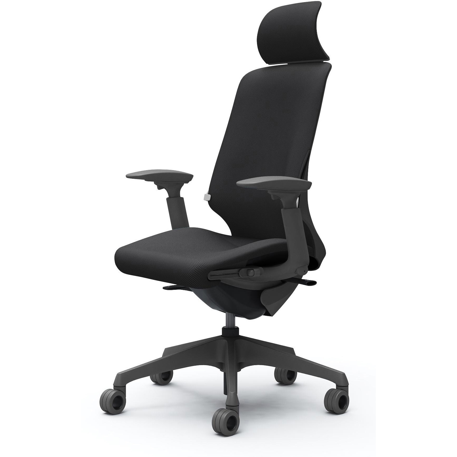 CT4EFF FRU1 スフィア，可動肘，EXハイ，ホローウレタンC，座調節有，ランバー有 オカムラ(岡村製作所) リネット ダークグレー   CT4EFF FRU1 76,890円