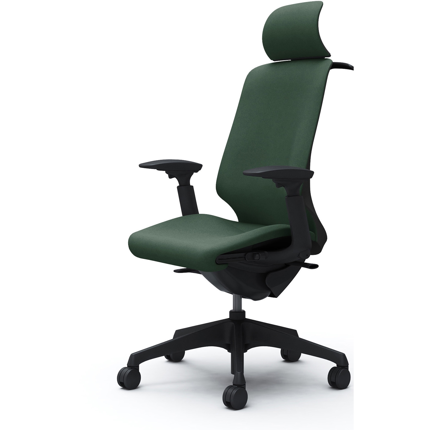 CT4FAA FXW5 スフィア，可動肘，EXハイ，ノーマルナイロンC，座調節有，ハンガー有 オカムラ(岡村製作所) インターロック   CT4FAA FXW5