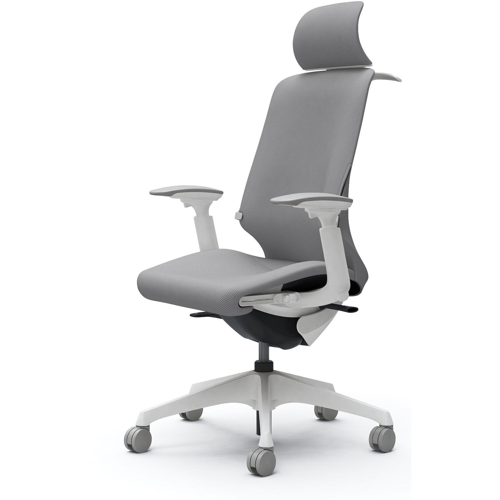 CT4FAD FRU3 スフィア，可動肘，EXハイ，ノーマルナイロンC，座調節有，ハンガー有，ランバー有 オカムラ(岡村製作所) リネット ホワイト   CT4FAD FRU3 82,390円