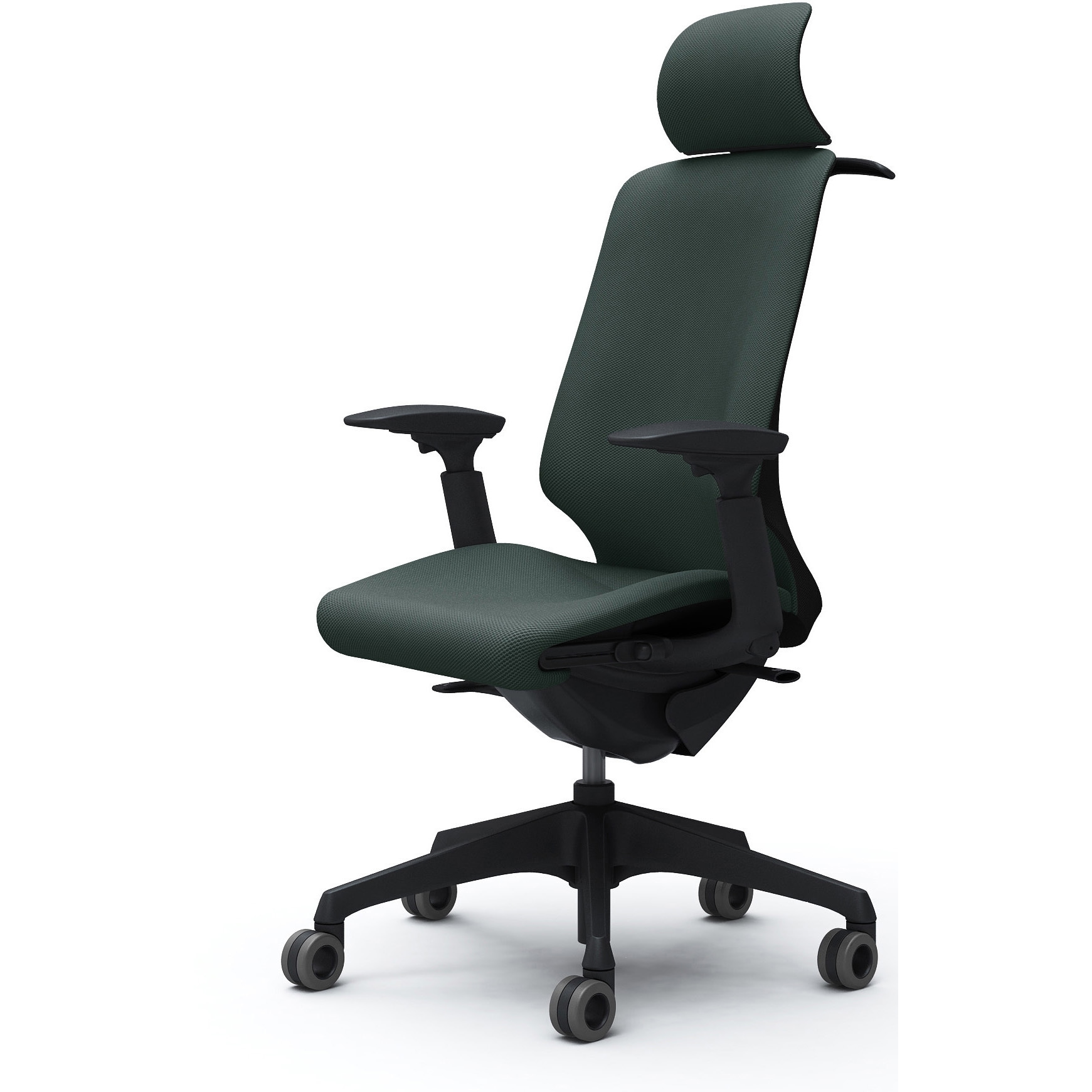 CT4FFA FRU5 スフィア，可動肘，EXハイ，ホローウレタンC，座調節有，ハンガー有 オカムラ(岡村製作所) リネット ブラック   CT4FFA FRU5 149,800円