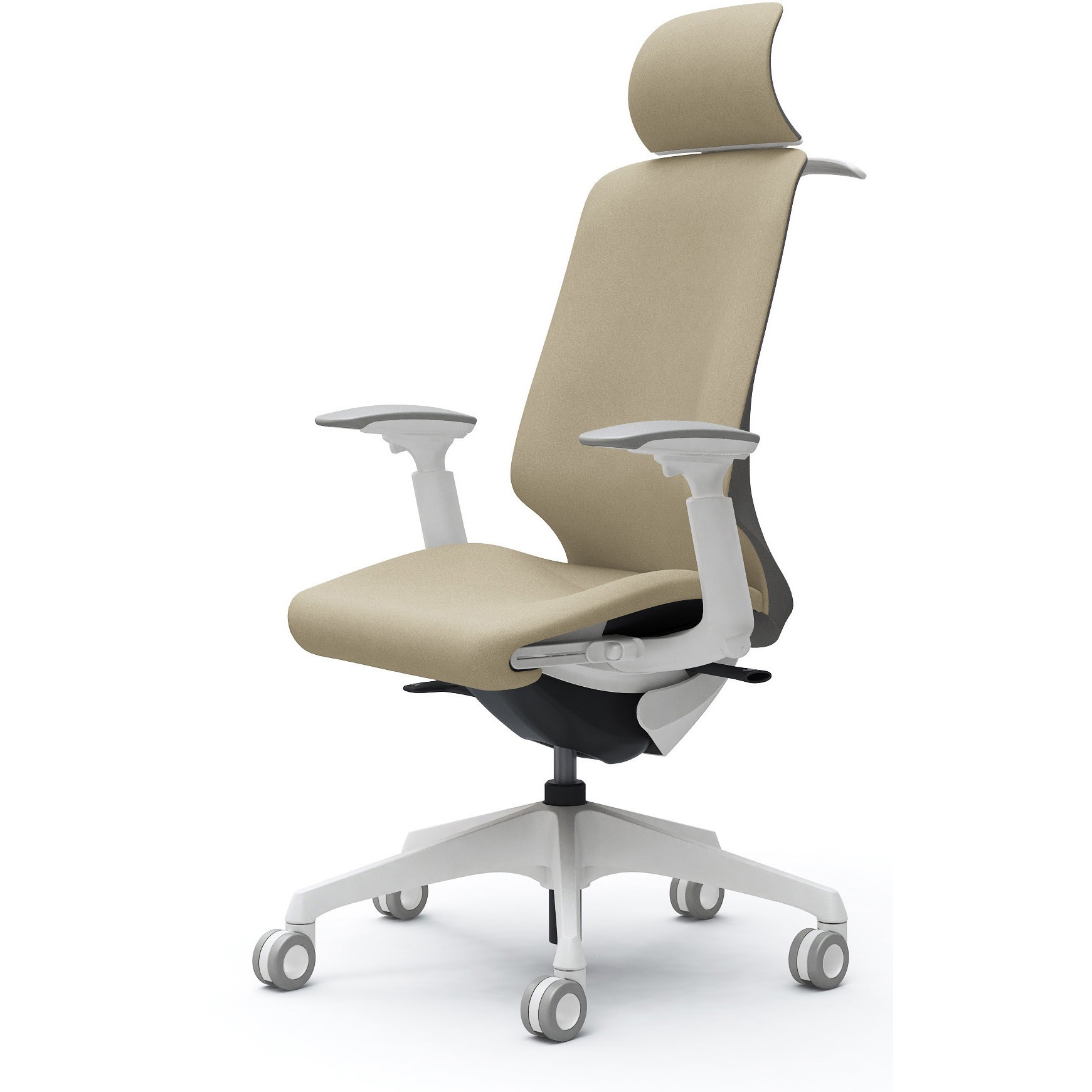 CT4FFC FXW2 スフィア，可動肘，EXハイ，ホローウレタンC，座調節有，ハンガー有 オカムラ(岡村製作所) インターロック ホワイト   CT4FFC FXW2 139,800円