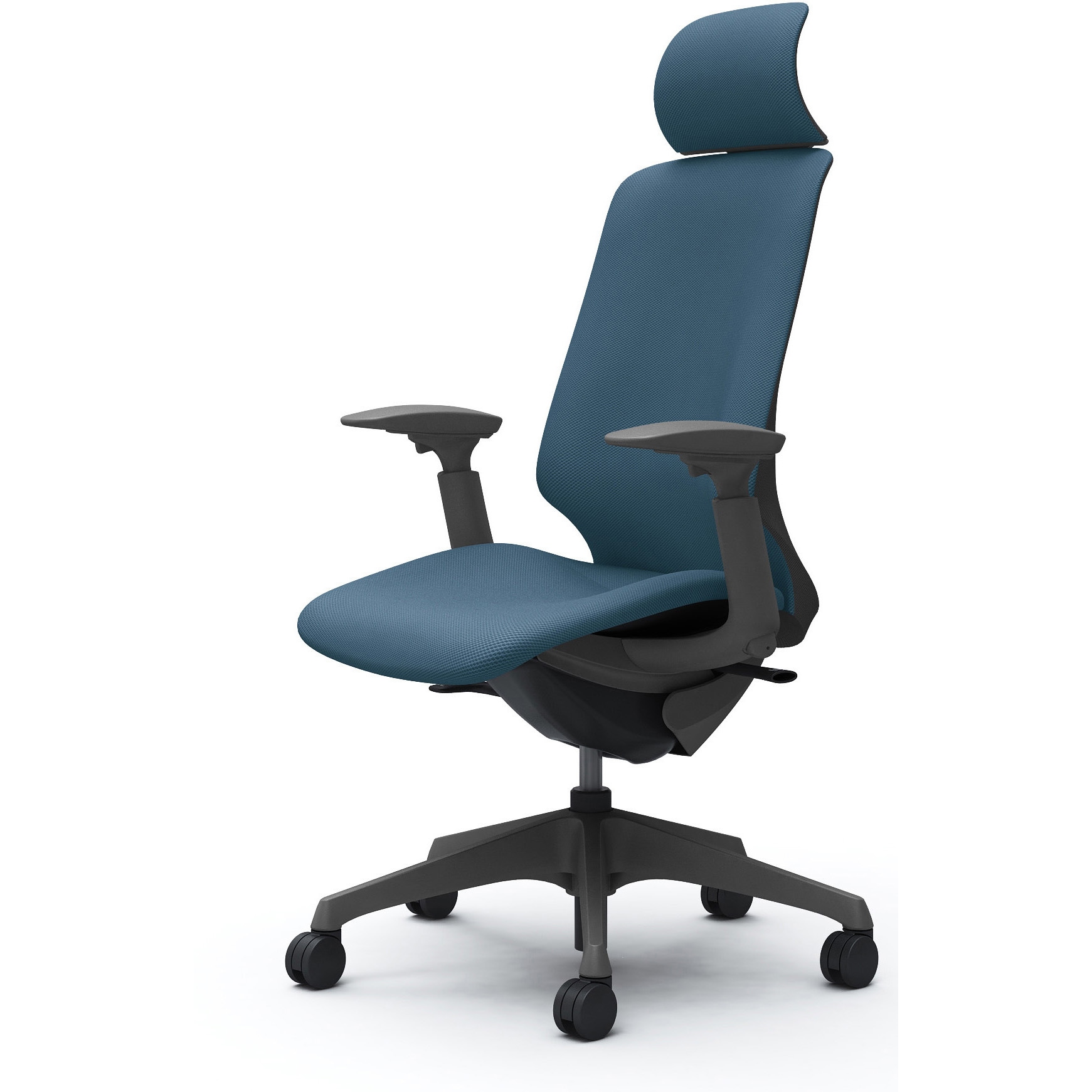 CT4GAE FRU0 スフィア，可動肘，EXハイ，ノーマルナイロンC，座調節無 オカムラ(岡村製作所) リネット ダークグレー   CT4GAE FRU0