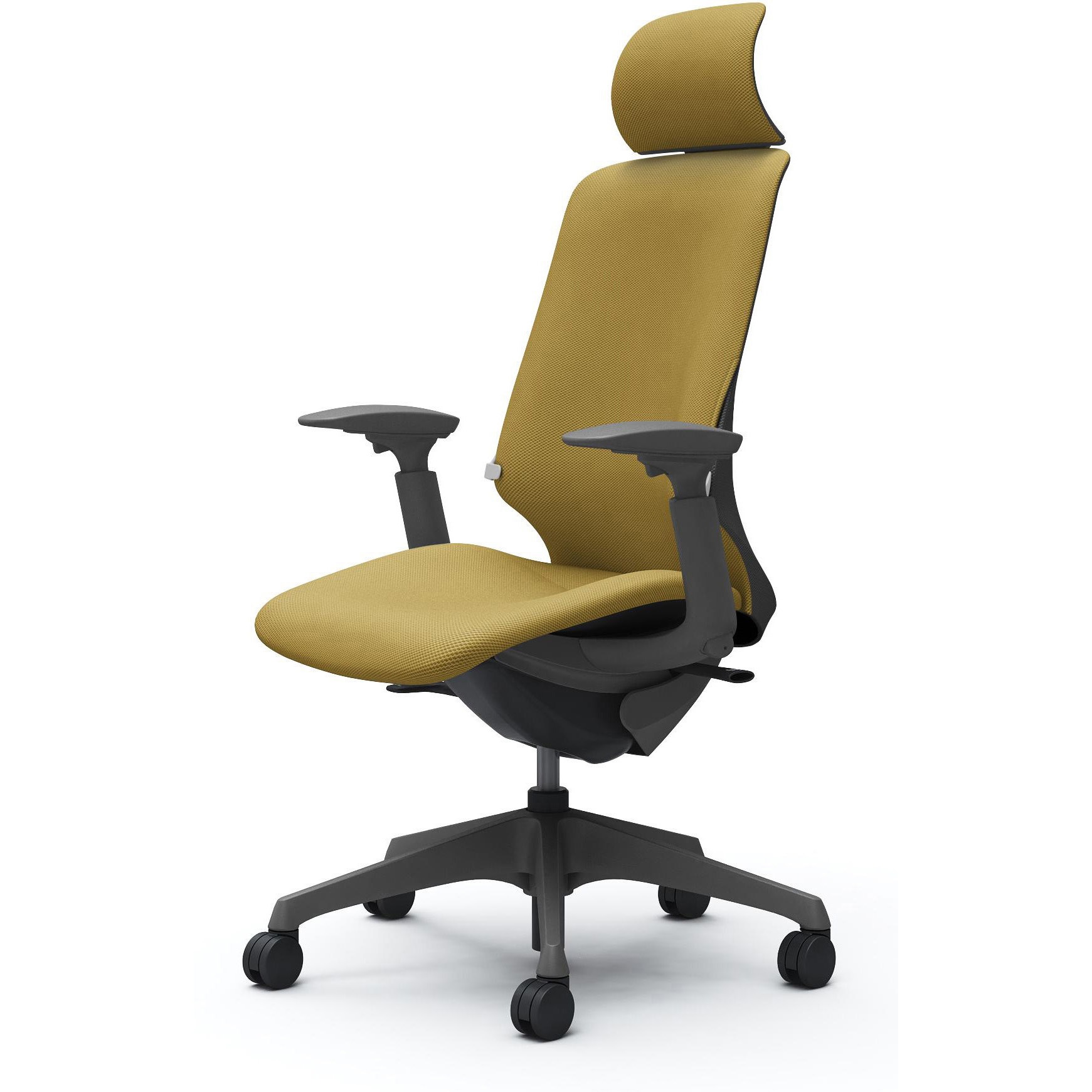 CT4GAF FRU8 スフィア，可動肘，EXハイ，ノーマルナイロンC，座調節無，ランバー有 オカムラ(岡村製作所) リネット ダークグレー   CT4GAF FRU8