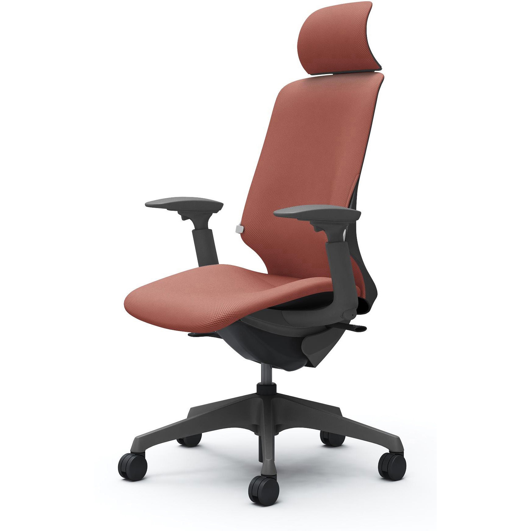 CT4GAF FRU9 スフィア，可動肘，EXハイ，ノーマルナイロンC，座調節無，ランバー有 オカムラ(岡村製作所) リネット ダークグレー   CT4GAF FRU9