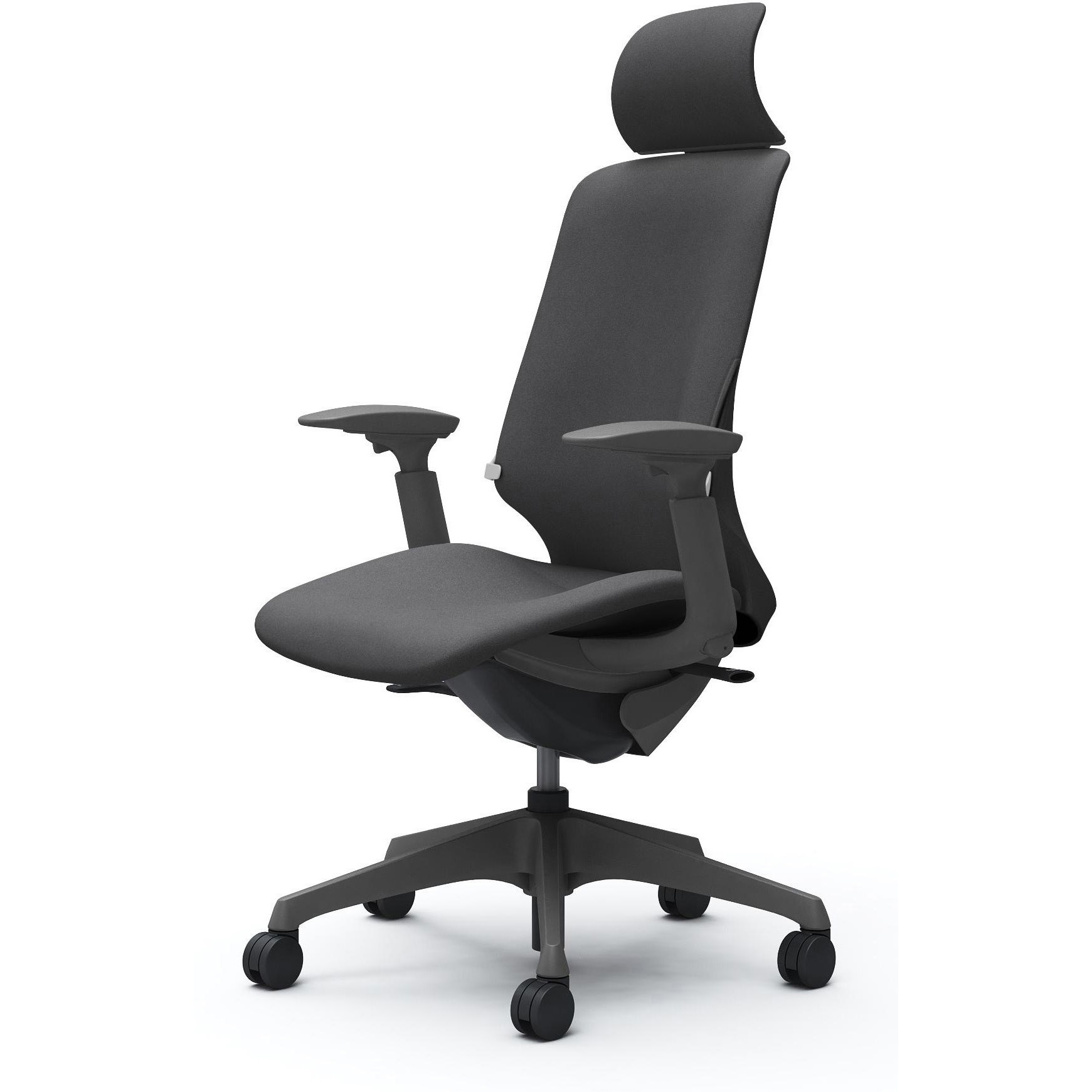 CT4GAF FXW0 スフィア，可動肘，EXハイ，ノーマルナイロンC，座調節無，ランバー有 オカムラ(岡村製作所) インターロック ダークグレー   CT4GAF FXW0