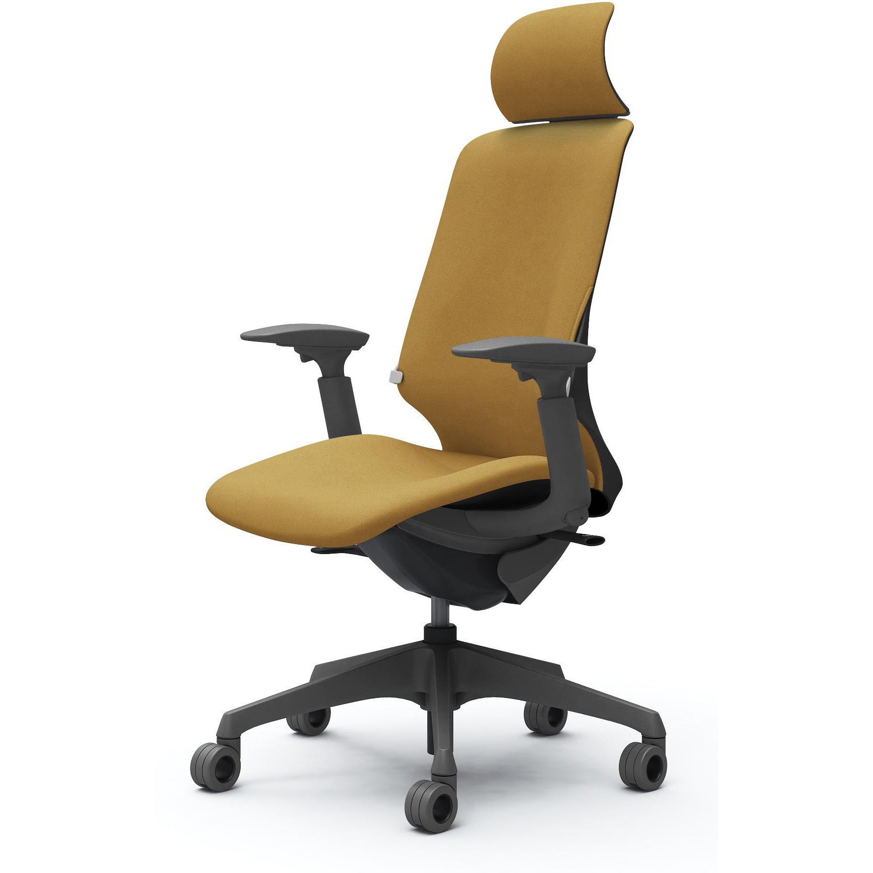 CT4GFF FXW7 スフィア，可動肘，EXハイ，ホローウレタンC，座調節無，ランバー有 オカムラ(岡村製作所) インターロック ダークグレー   CT4GFF FXW7