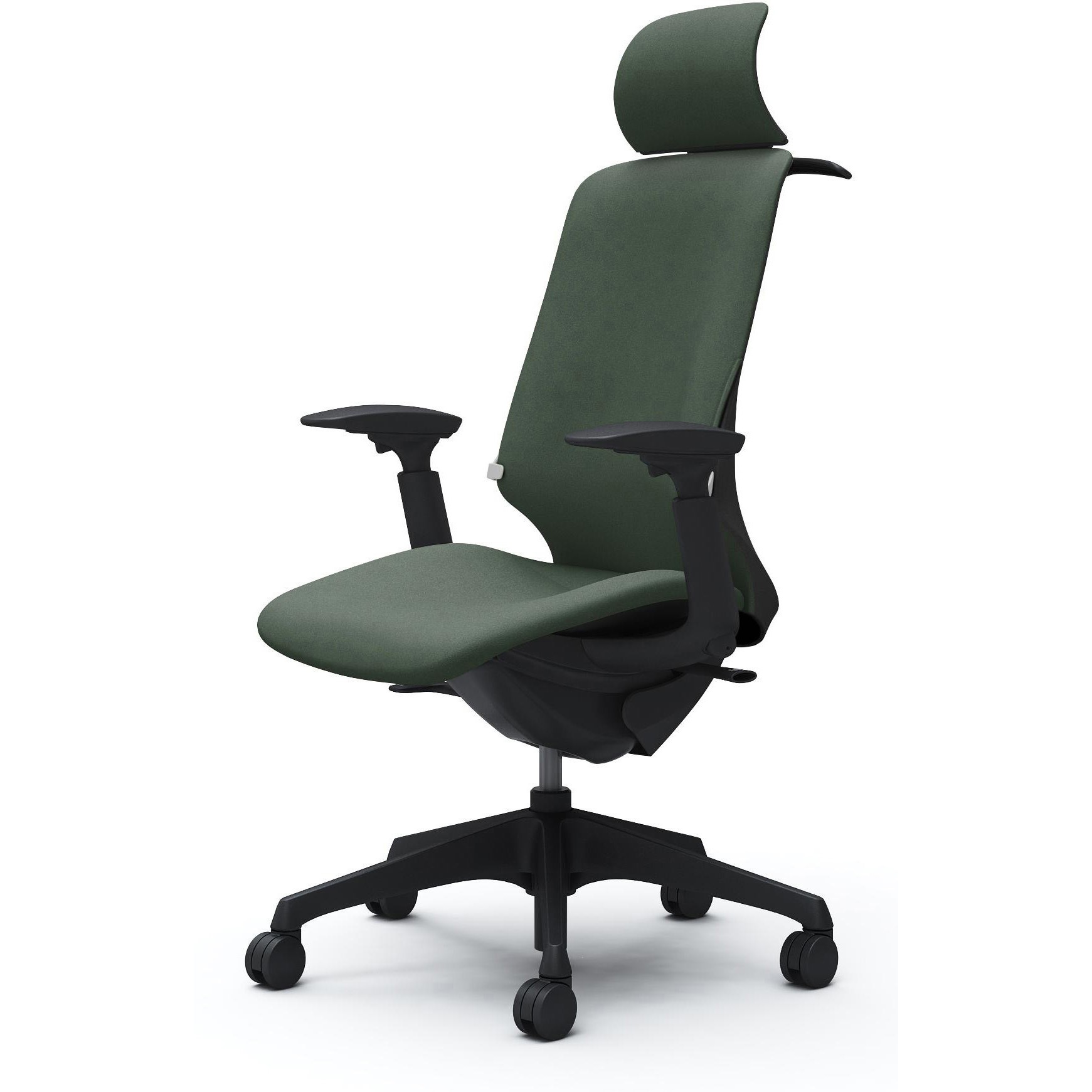 CT4HAB FXW5 スフィア，可動肘，EXハイ，ノーマルナイロンC，座調節無，ハンガー有，ランバー有 オカムラ(岡村製作所) インターロック   CT4HAB FXW5