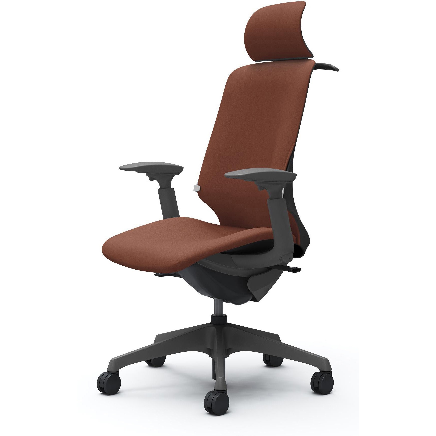 CT4HAF FXW6 スフィア，可動肘，EXハイ，ノーマルナイロンC，座調節無，ハンガー有，ランバー有 オカムラ(岡村製作所) インターロック ダークグレー   CT4HAF FXW6 71,390円