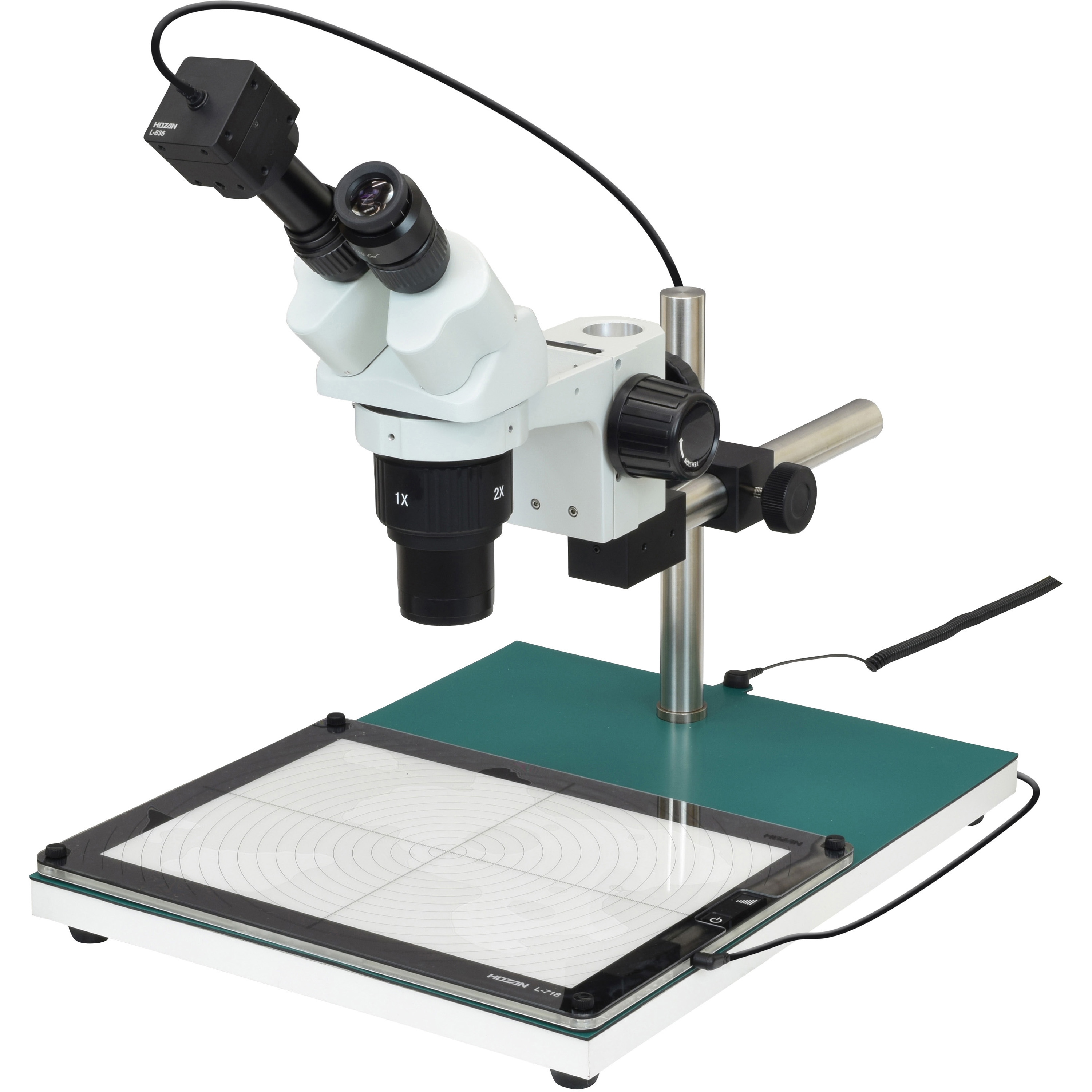 L-KIT1074 実体顕微鏡(PC用) ホーザン 面発光照明   L-KIT1074