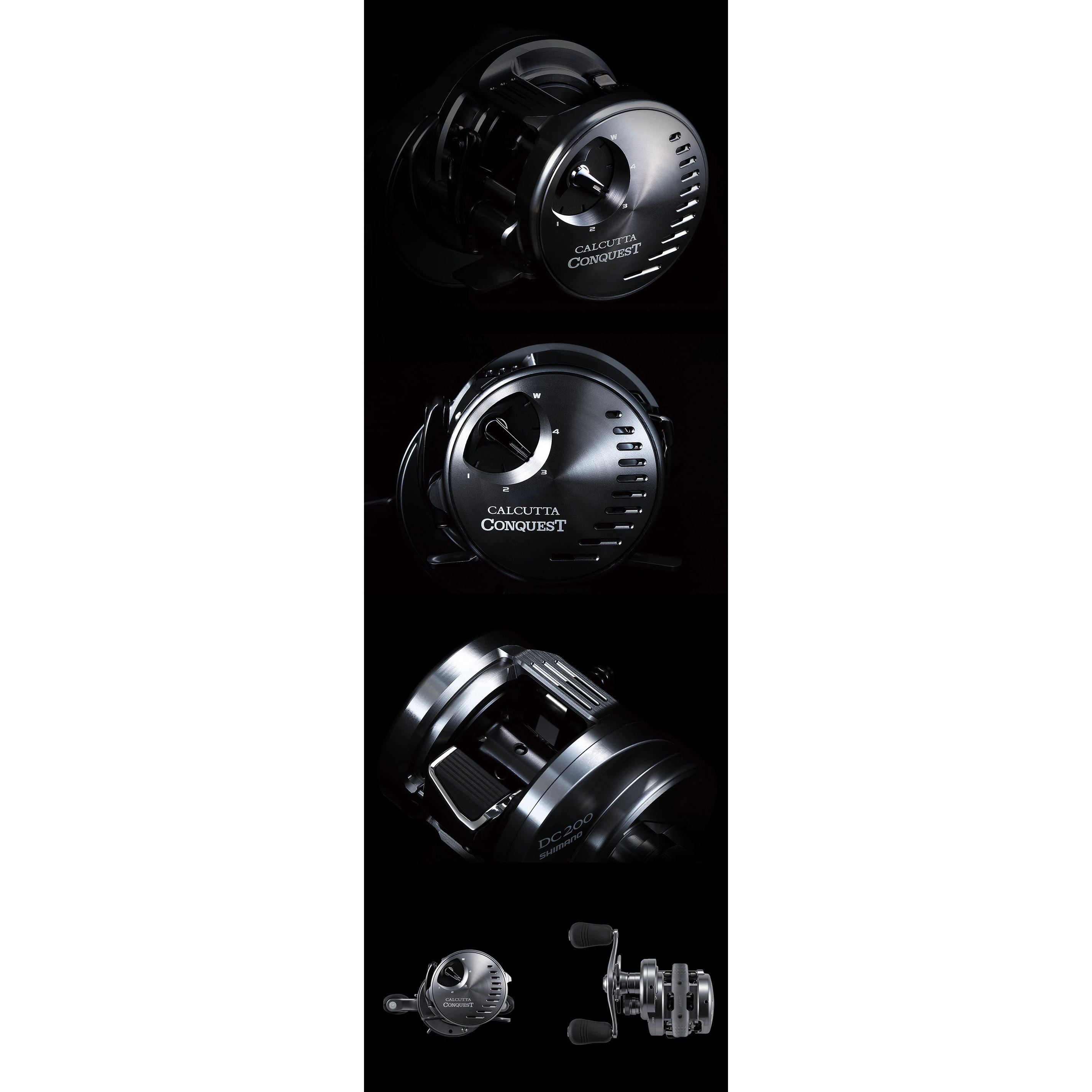 200 カルカッタコンクエスト DC SHIMANO(シマノ) 自重260g ハンドル長