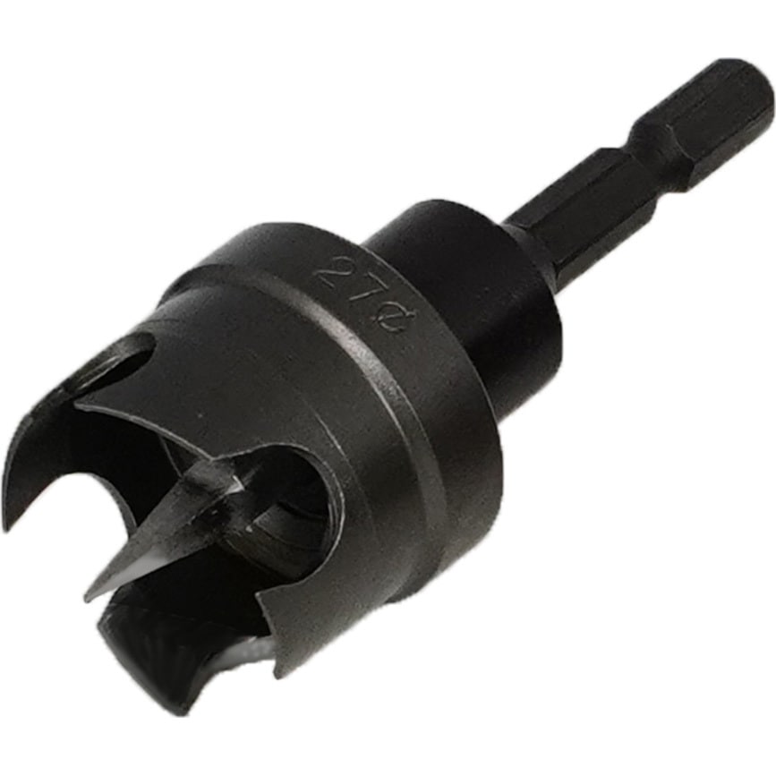 KVR-27-JP 六角軸ビニールホルソー JAPPY S45C製 刃径27mm KVR