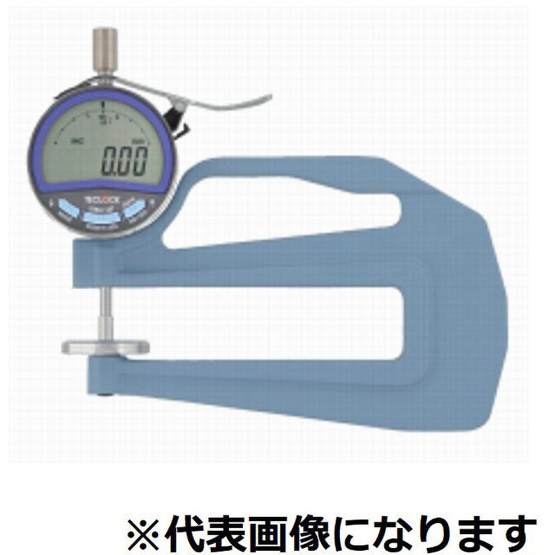 PF-12A 定圧厚さ測定器(フレームタイプ) 1台 テクロック 【通販モノタロウ】