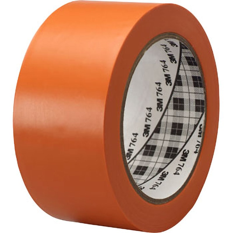 764 ORA 50X32 色分け・ラインテープ 764 3M(スリーエム) オレンジ色