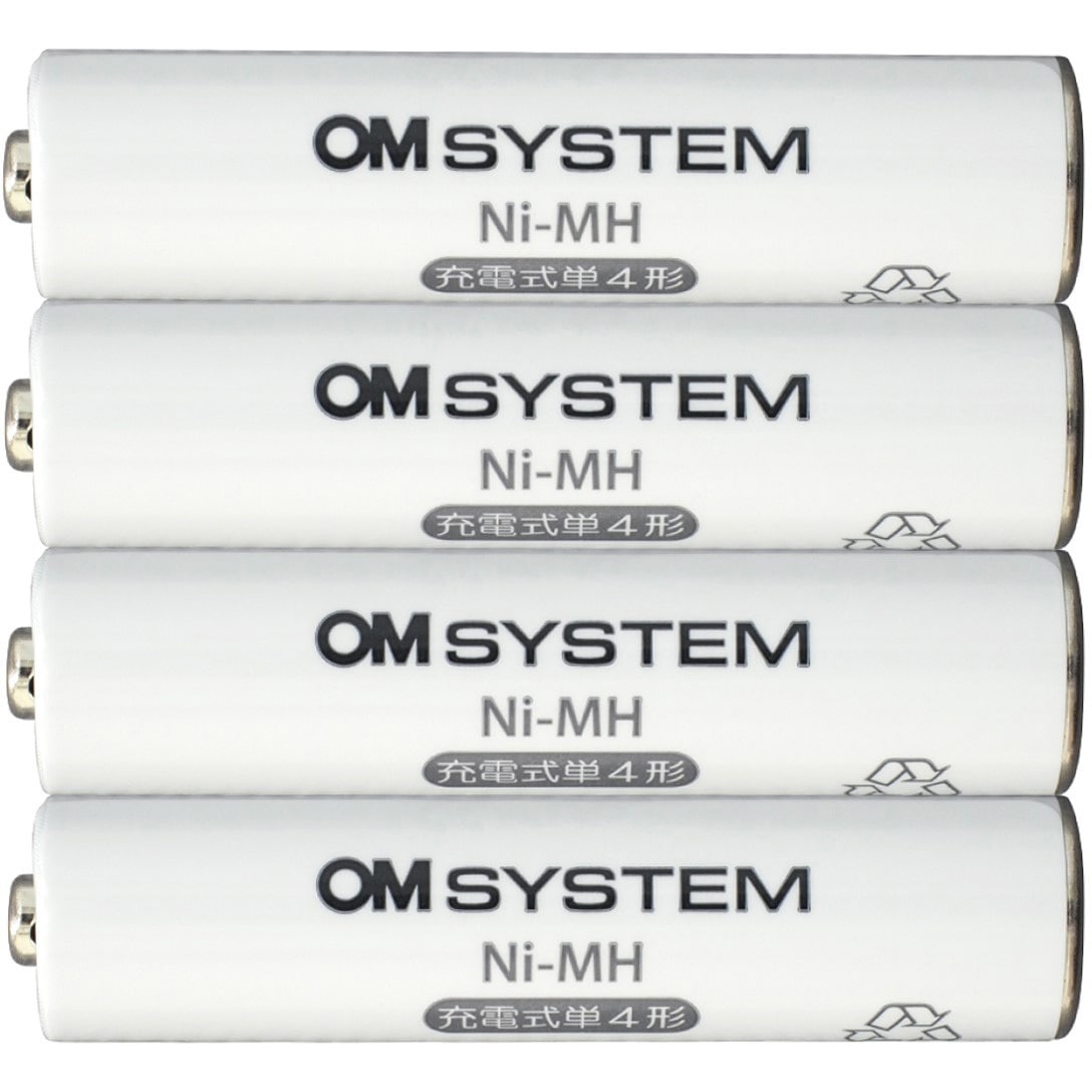 BR404_OM 単4形ニッケル水素充電池パック 4本組 BR404(OM SYSTEM