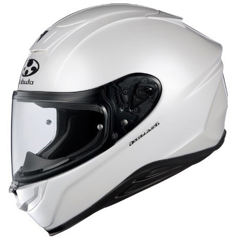 AEROBLADE 6 OGK KABUTO パールホワイト色 XXL