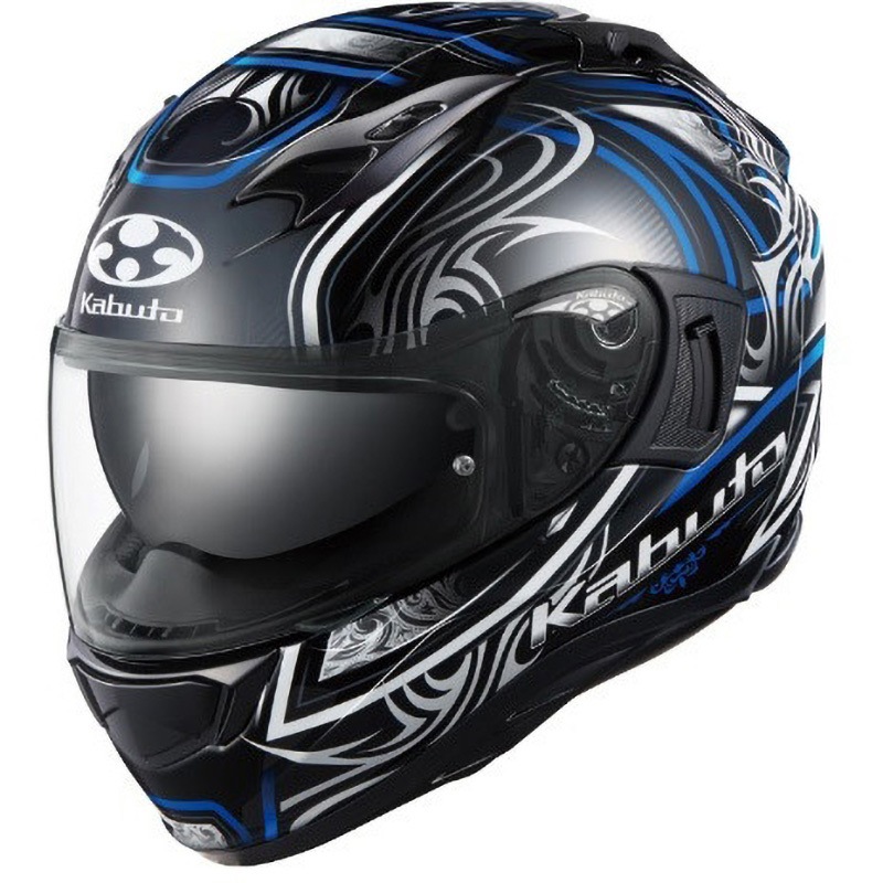 KAMUI 3 JAG OGK KABUTO ブラックブルー色 M