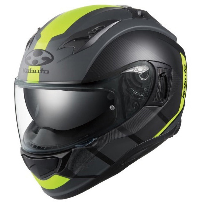 KAMUI 3 JM OGK KABUTO フラットブラックイエロー色 M