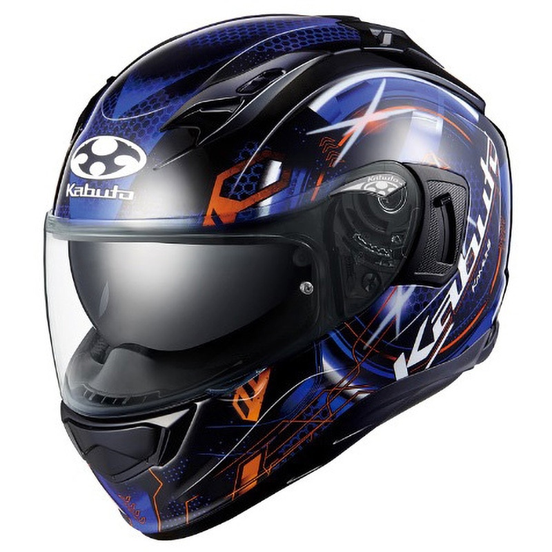 セキュリティ・セーフティ Kabuto KAMUI-III ESTELA KAMUI 3 ESTELA OGK KABUTO ブラックブルー色 XS 【通販モノタロウ】