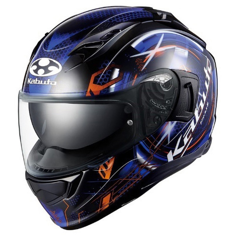 KAMUI 3 ESTELA OGK KABUTO ブラックブルー色 S
