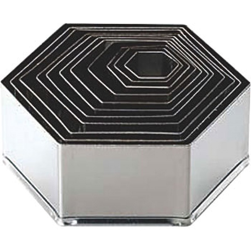 12PC(缶入) 18-8パテ抜亀甲 1個 カンダ 【通販モノタロウ】