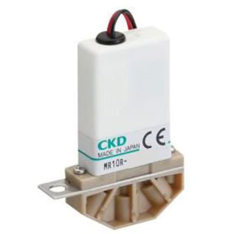 MR10R-2NC-M5-EF-DC12V メタルフリー薬液用2ポート電磁弁 MR10Rシリーズ CKD NC(通電時開)形 接続口径M5