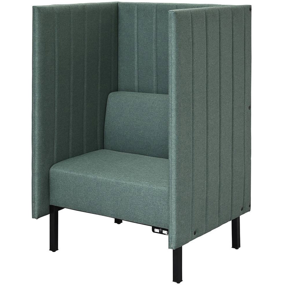 RFFBS-8012GNR-NC カッコ ファブリックソファ 両側パネルタイプ H1230 コンセント付き 1台 アール・エフ・ヤマカワ 【通販モノタロウ】