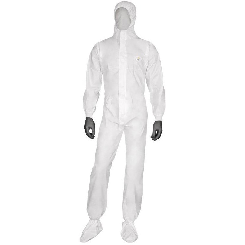 D0077C-L DT117 化学防護服 EN1073-2 Class-1 20着入り Delta Plus サイズL  D0077C-L