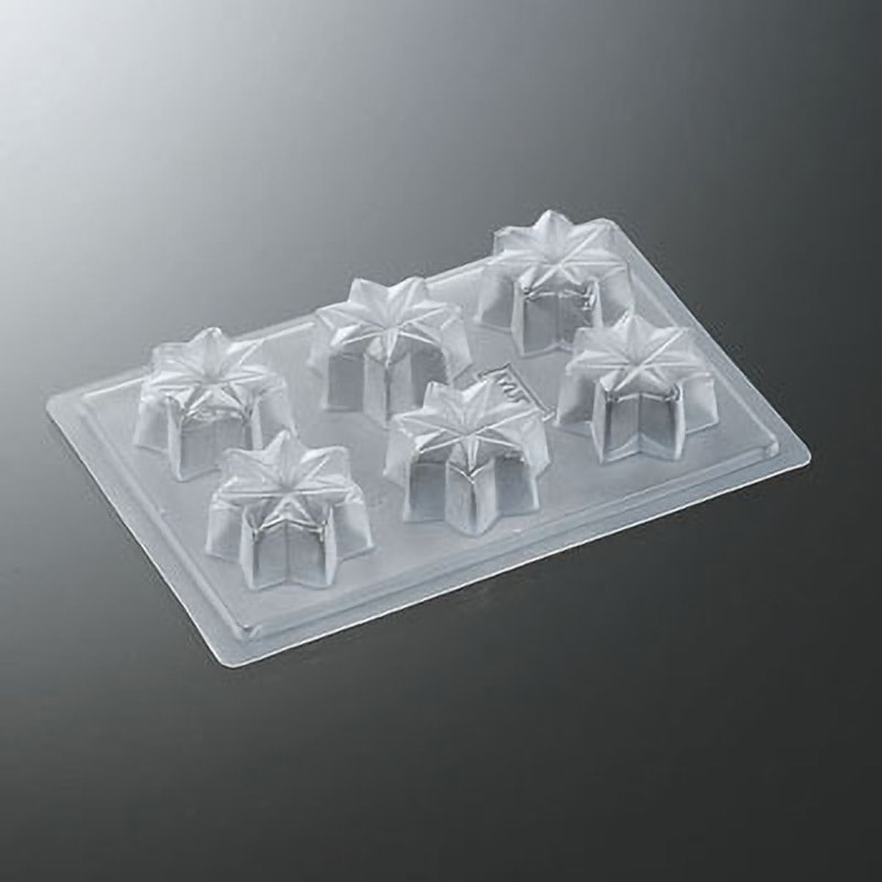 6P 寒天ゼリー型 カンダ[厨房用品] 楓 容量25mL 1個 6P 【通販モノタロウ】