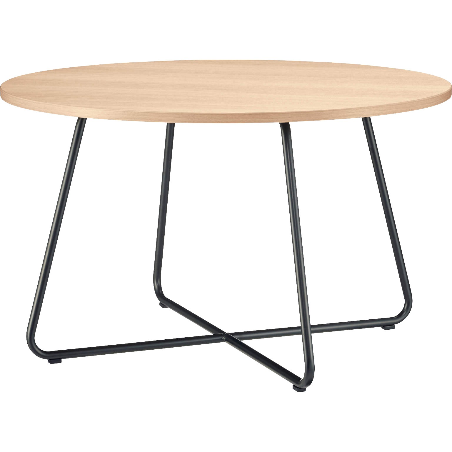 SK-LT954-NK ローテーブル(スコーグ) LION (ライオン事務器) ナチュラル色 高さ540mm幅1010mm奥行1010mm  SK-LT954-NK