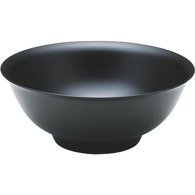 塗装仕様 黒 メタル丼 カンダ 容量1200mL 黒色 直径210mm高さ85mm 6,000円