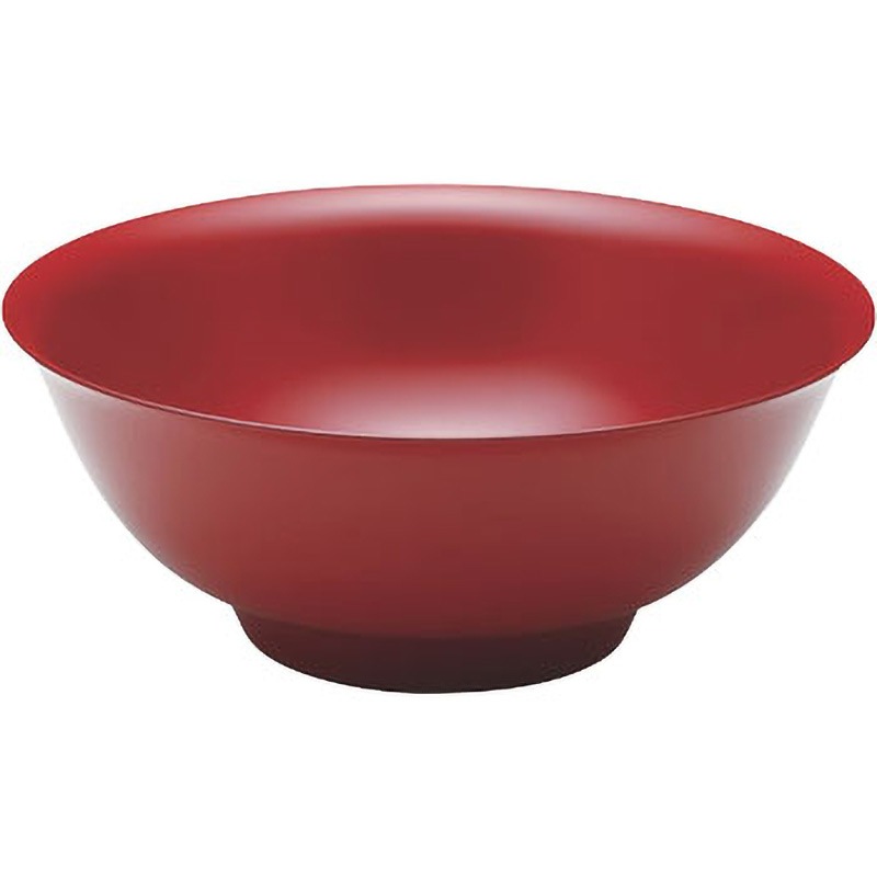 塗装仕様 赤 メタル丼 カンダ 容量1200mL 赤色 直径210mm高さ85mm 6,000円
