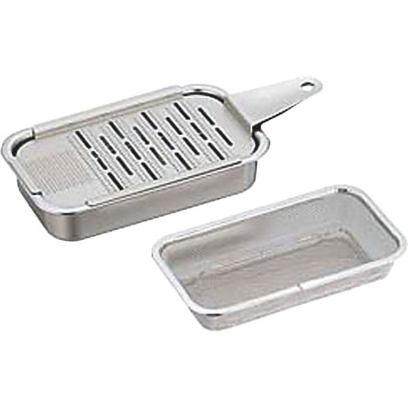 中子付 カンクマアルミ角オロシ金 カンダ 幅130mm高さ50mm