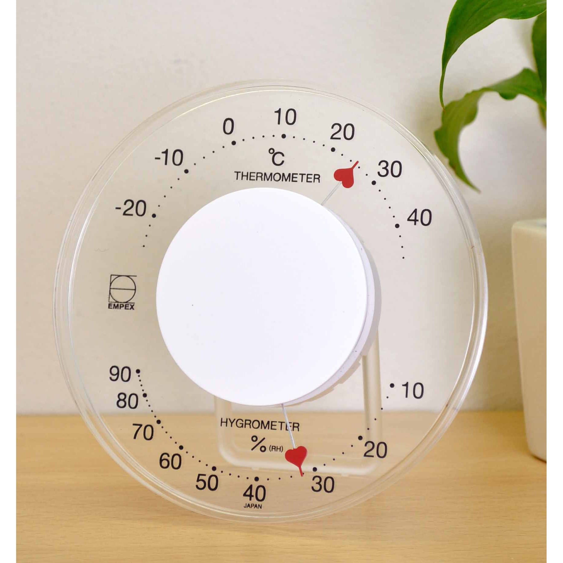 イマン エマ 温度計 新品！ LV-7301 セレナハート温・湿度計 1個 エンペックス気象計 【通販