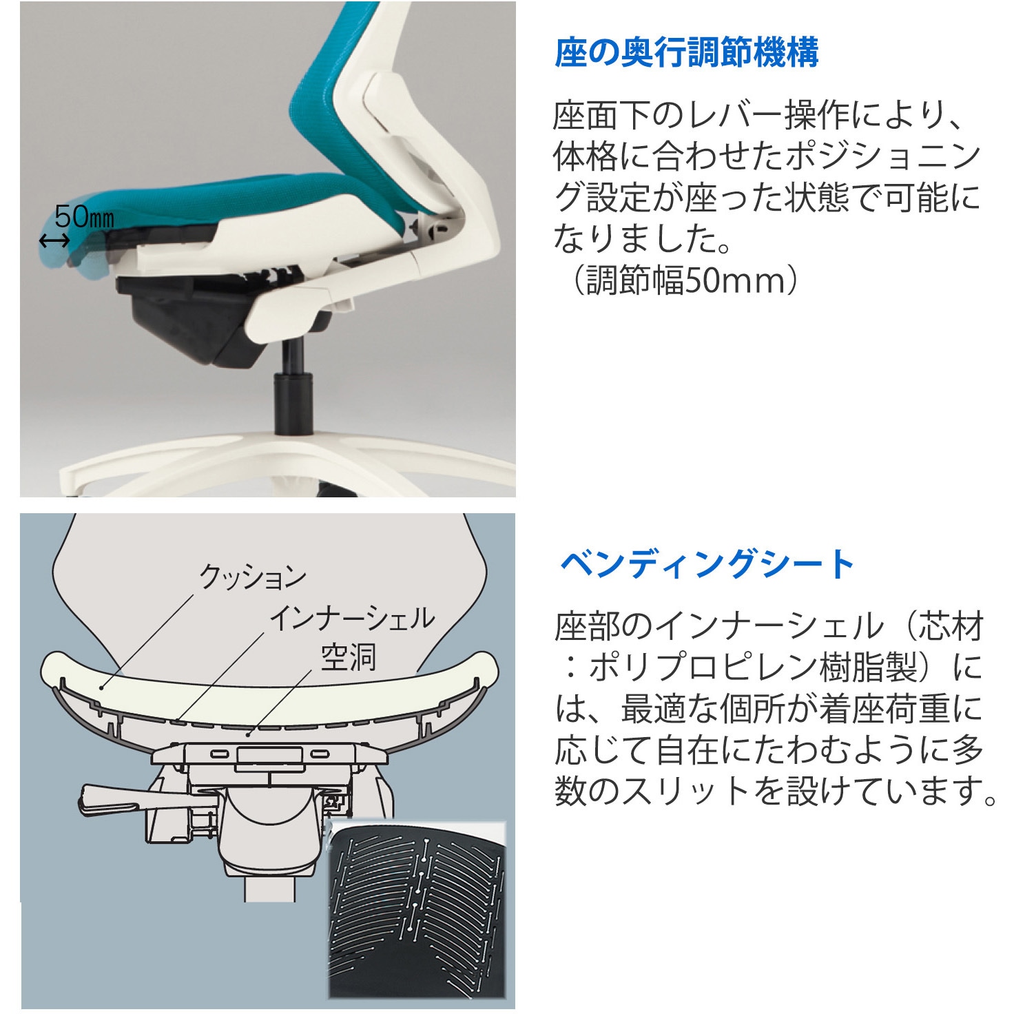 KG175JVHM-T1Y3 エフチエア プレーンメッシュバック ハイバック ハンガー付 固定肘 ブラックフレーム  <配送時組立サービス付> 1台 イトーキ 【通販モノタロウ】
