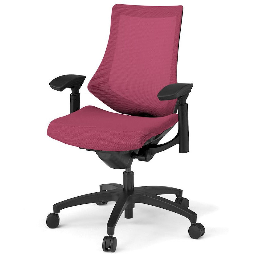 KG177JVM-T1M4 エフチエア プレーンメッシュバック ハイバック 可動肘 ブラックフレーム  <配送時組立サービス付> 1台 イトーキ 【通販モノタロウ】