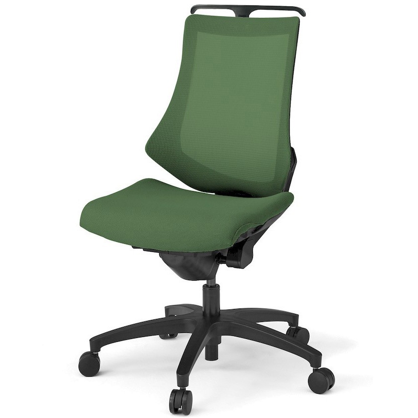 KG170JVHM-T1Q2 エフチエア プレーンメッシュバック ハイバック ハンガー付 ブラックフレーム  <配送時組立サービス付> 1台 イトーキ 【通販モノタロウ】