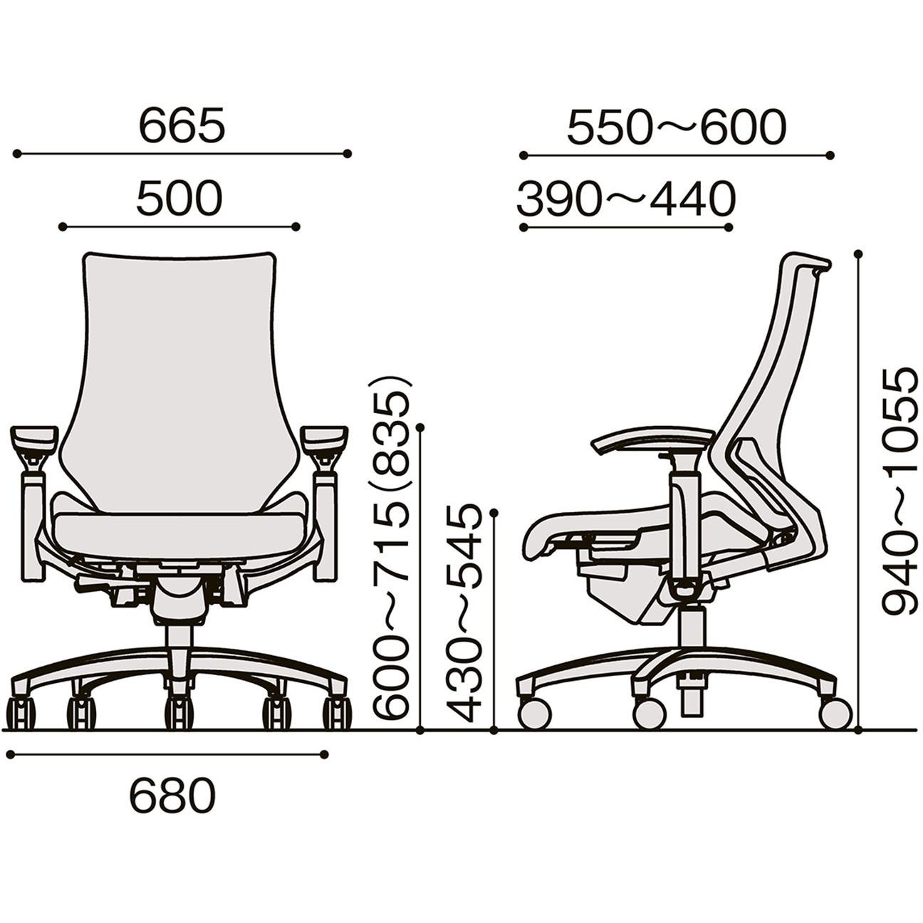 KG137PSM-W9Y3 エフチエア クロスバック ハイバック 可動肘 ホワイトフレーム  <配送時組立サービス付> イトーキ 抵抗付ウレタン双輪キャスター 肘掛あり
