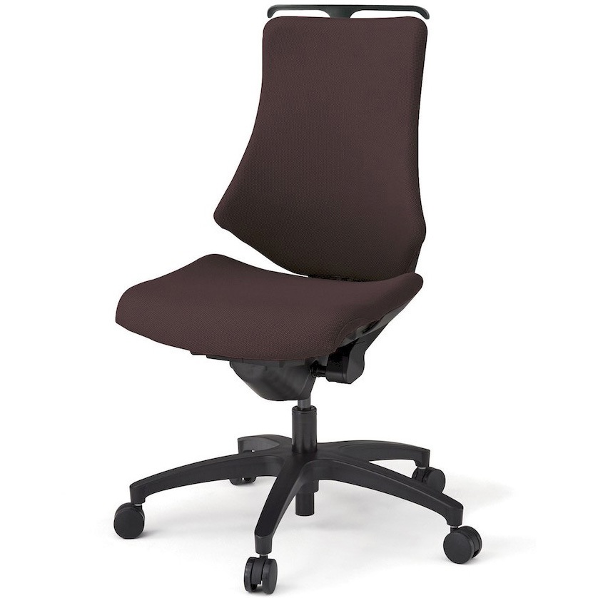 KG130PSHM-T1H2 エフチエア クロスバック ハイバック ハンガー付 ブラックフレーム  <配送時組立サービス付> 1台 イトーキ 【通販モノタロウ】