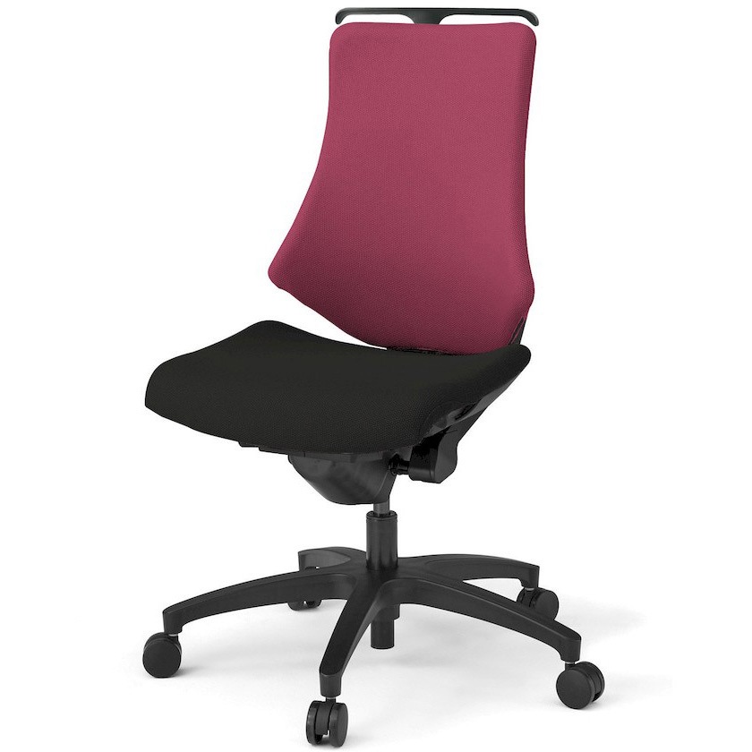 KG130PSHMT1T1M4 エフチエア クロスバック ハイバック ハンガー付 ブラックフレーム  <配送時組立サービス付> 1台 イトーキ 【通販モノタロウ】