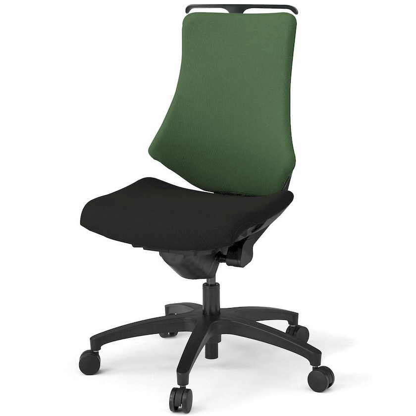 KG130PSHMT1T1Q2 エフチエア クロスバック ハイバック ハンガー付 ブラックフレーム  <配送時組立サービス付> 1台 イトーキ 【通販モノタロウ】